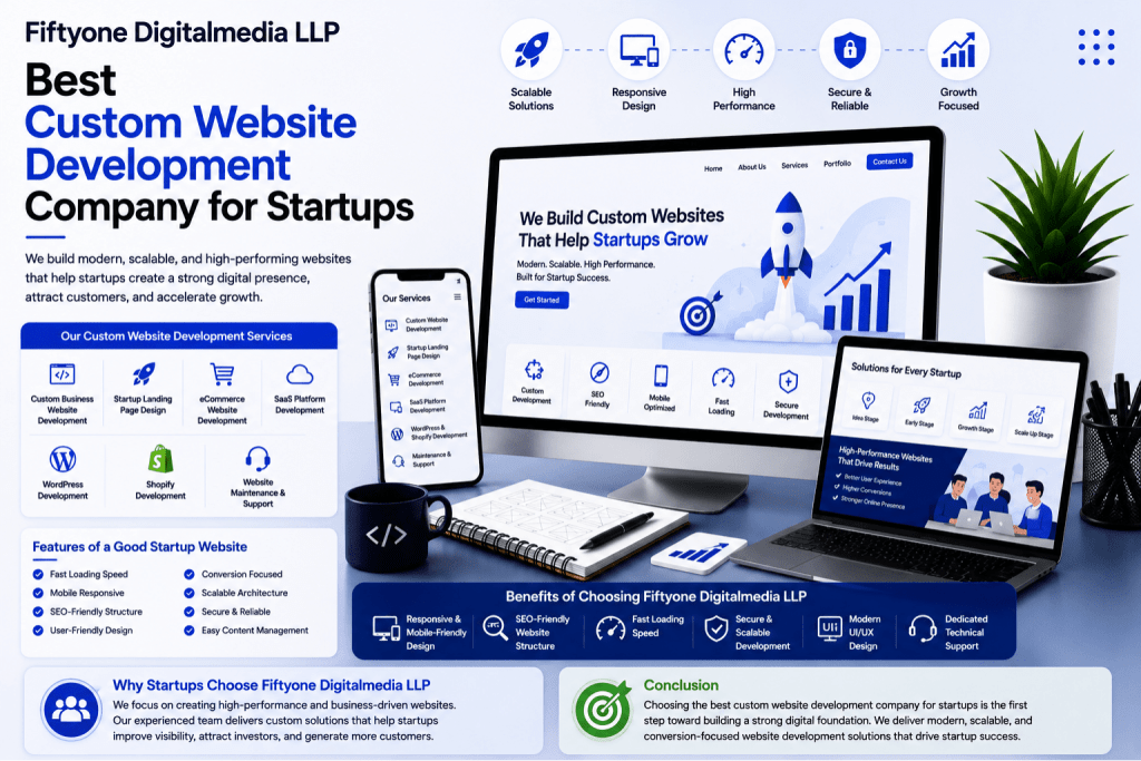 Best Custom Website Development Company for Startups