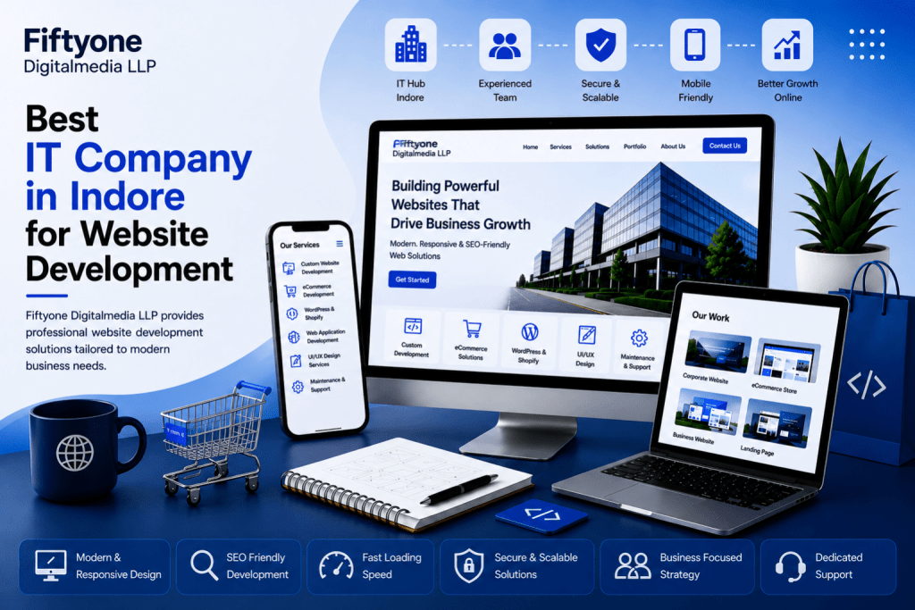 Best IT Company in Indore for Website Development – Fiftyone Digitalmedia LLP