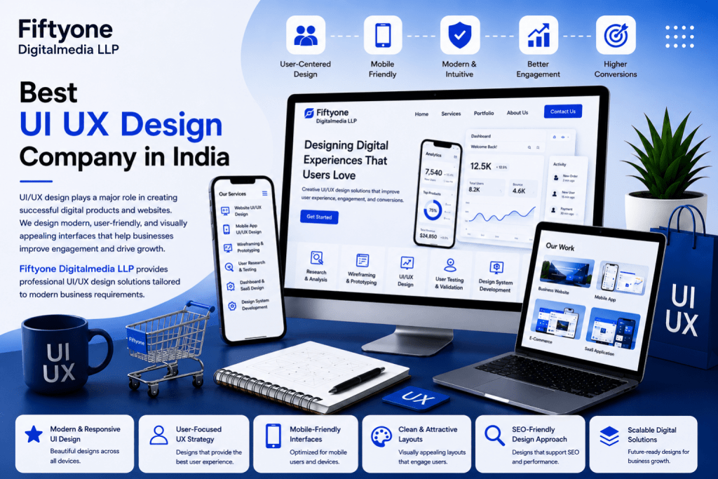 Best UI UX Design Company in India