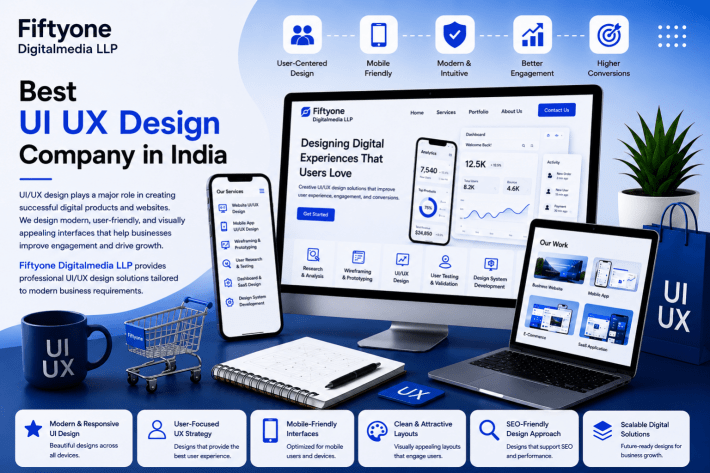 Best UI UX Design Company in India