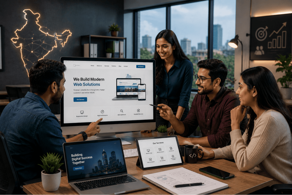 Best Professional Website Solutions for Companies in India