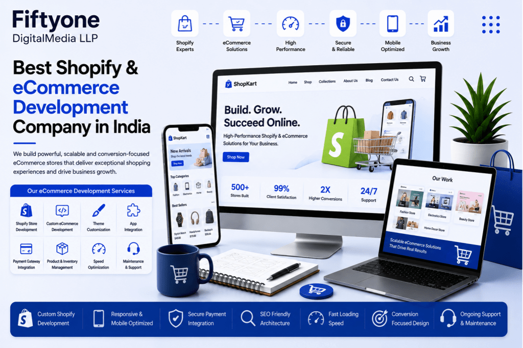 Best Shopify and Ecommerce Development Company in India