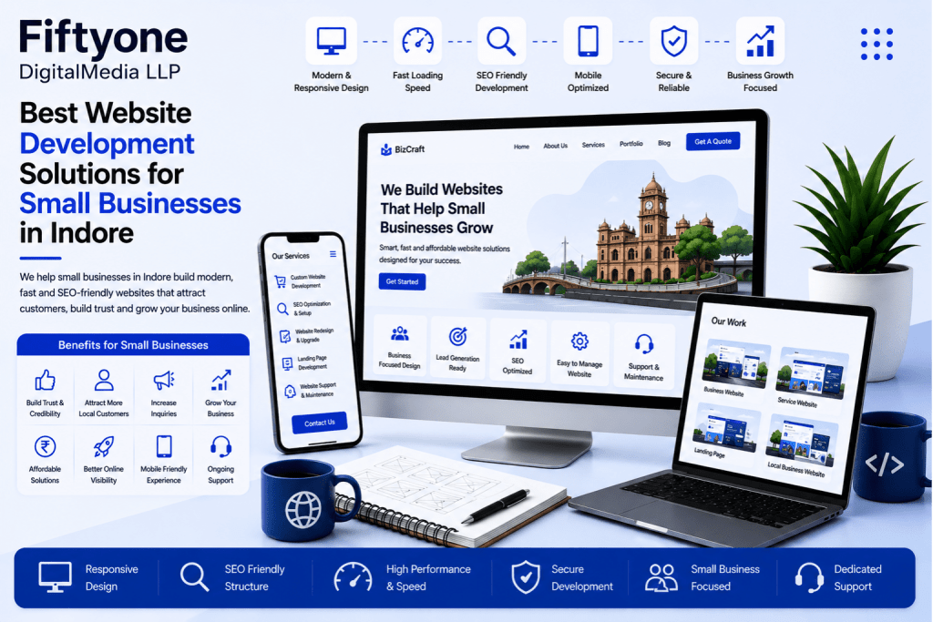 Best Website Development Solutions for Small Businesses in Indore