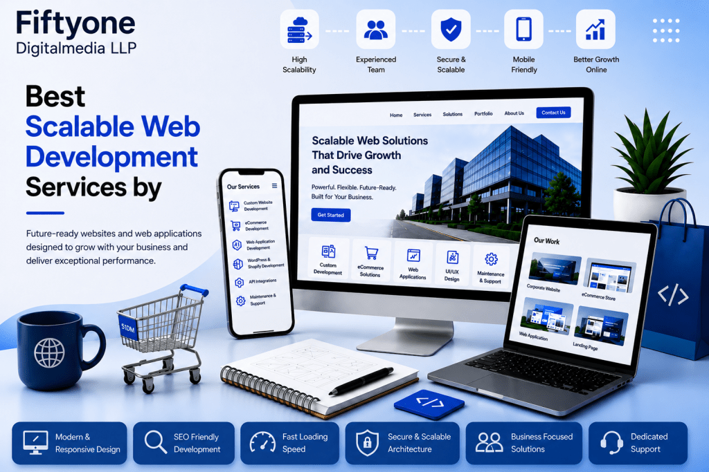 Best Scalable Web Development Services by 51DigitalMedia