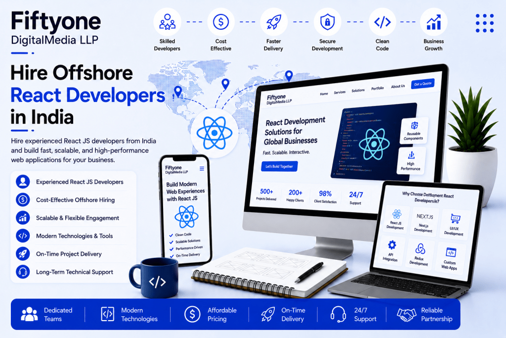 Hire Offshore React Developers in India