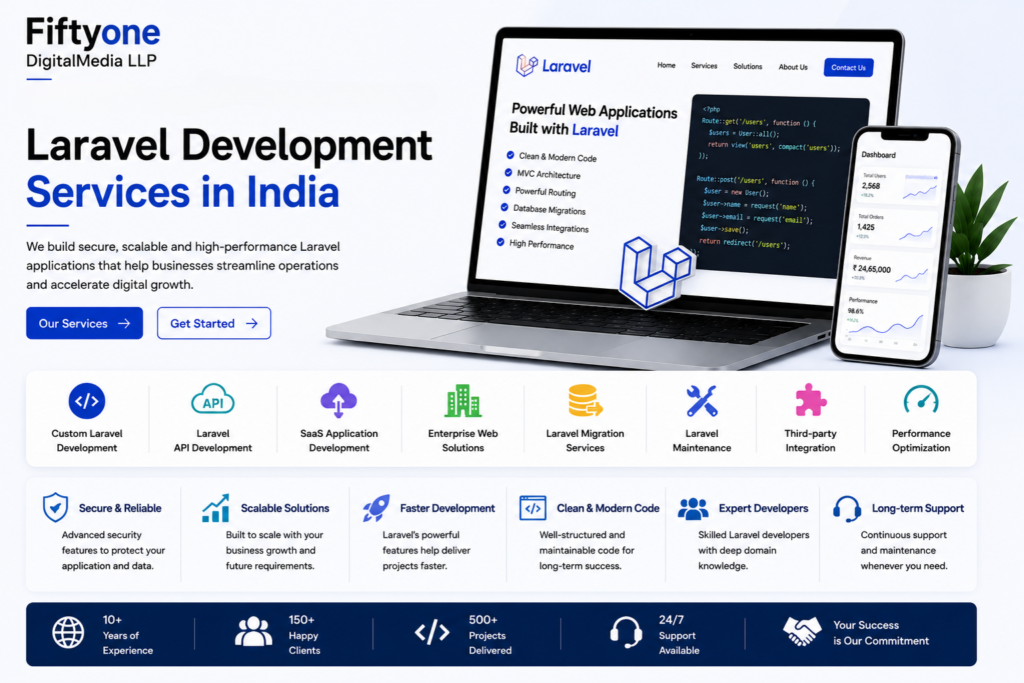 Laravel Development Services in India