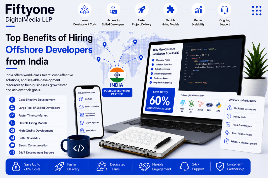 Top Benefits of Hiring Offshore Developers from India