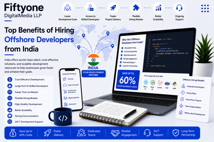 Top Benefits of Hiring Offshore Developers from India