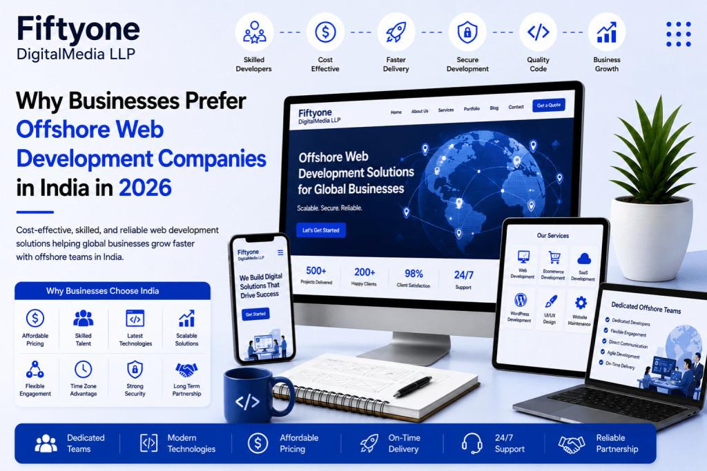 Why Businesses Prefer Offshore Web Development Companies in India in 2026