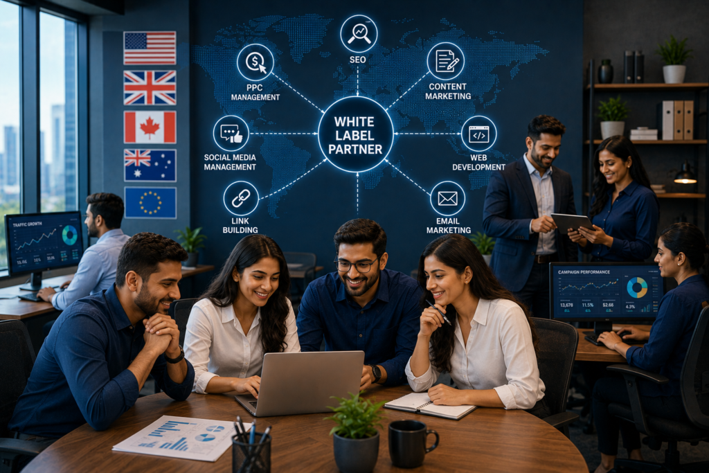 Benefits of Partnering With a White Label Digital Marketing Agency in India