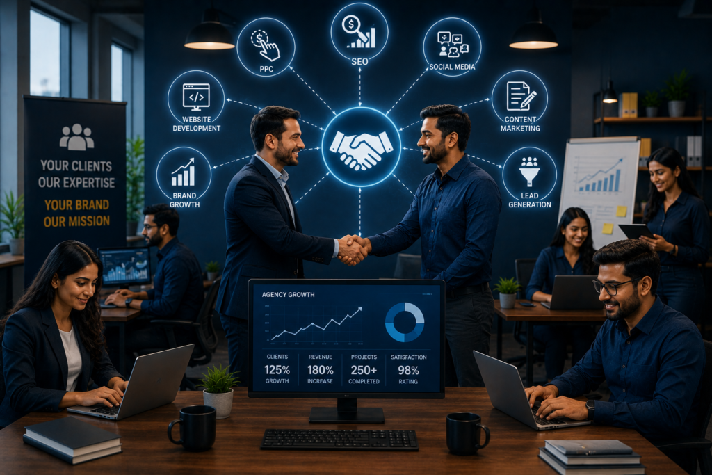 Best White Label Digital Marketing Agency India for Agencies & Resellers