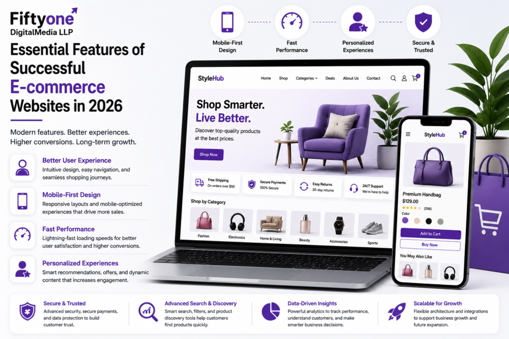 Essential Features of Successful E-commerce Websites in 2026