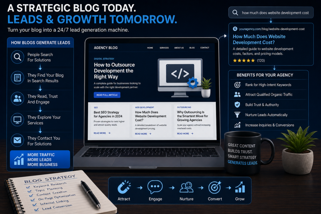 How Blogging Helps Agencies Get Leads
