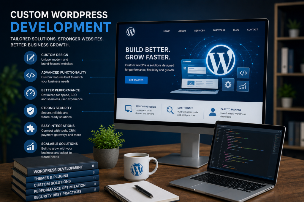 How Custom WordPress Development Helps Businesses Scale Online