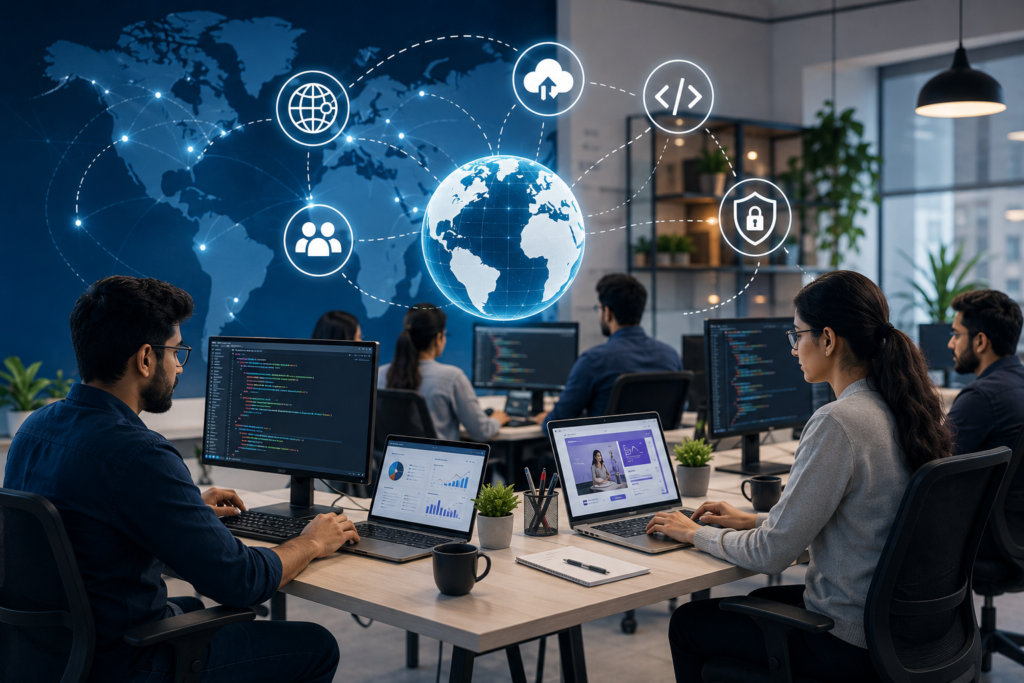 How Offshore Web Development Companies in India Reduce Business Costs