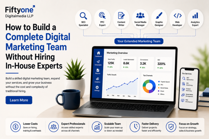 How to Build a Complete Digital Marketing Team Without Hiring In-House Experts