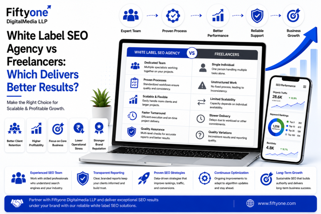 White Label SEO Agency vs Freelancers: Which Delivers Better Results?
