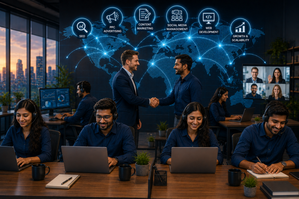 Why Agencies Are Outsourcing Digital Marketing Services to India in 2026