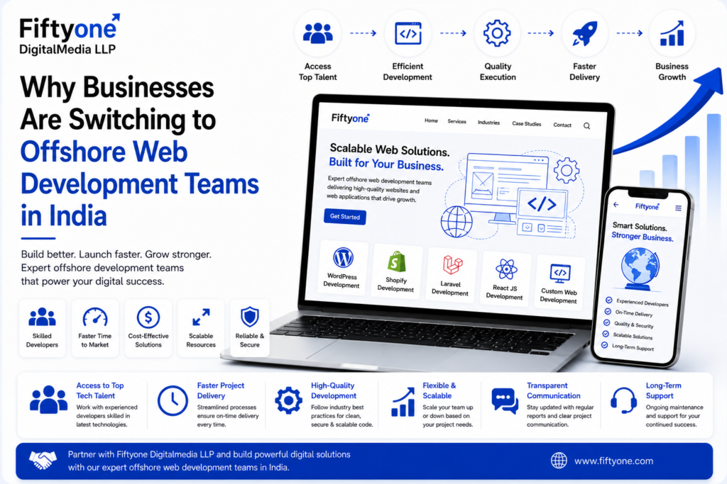 Why Businesses Are Switching to Offshore Web Development Teams in India