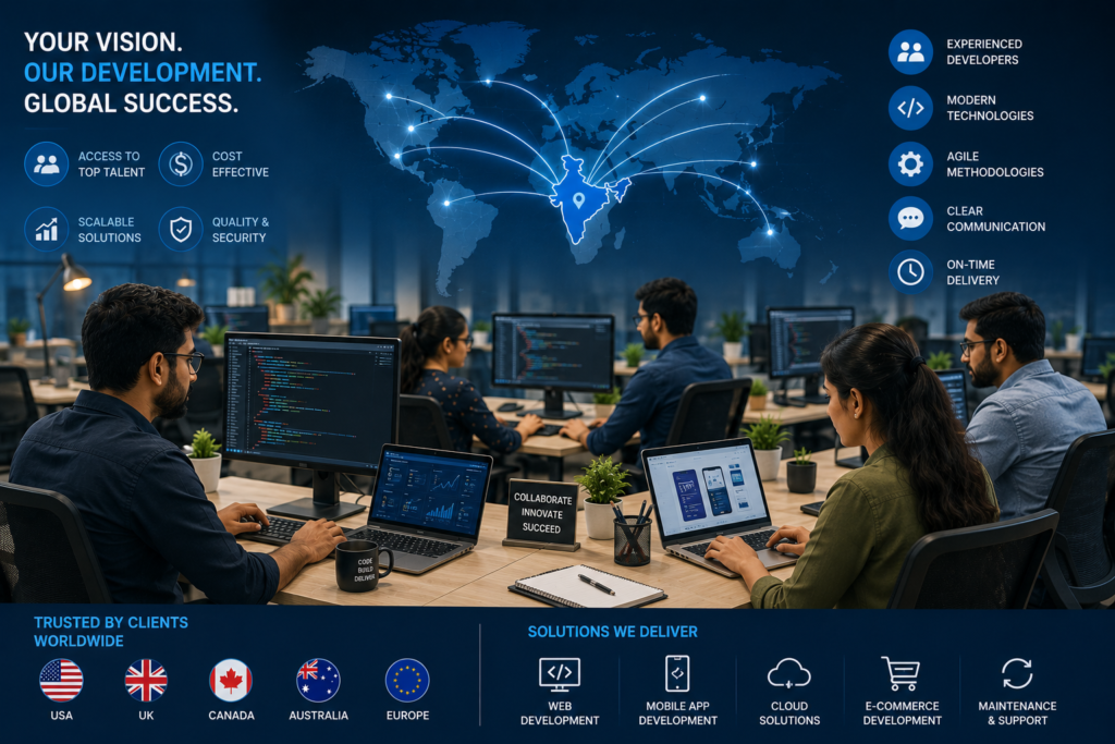 Why Businesses Worldwide Prefer Offshore Development Teams from India