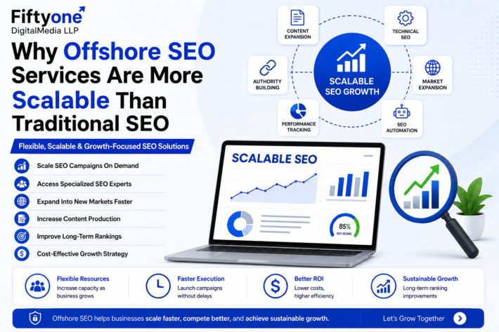 Why Offshore SEO Services Are More Scalable Than Traditional SEO