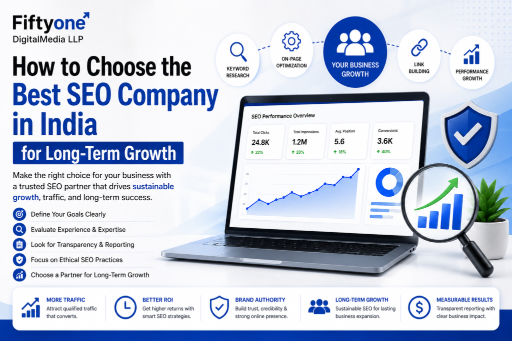 How to Choose the Best SEO Company in India for Long-Term Growth