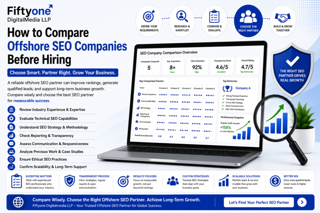 How to Compare Offshore SEO Companies Before Hiring