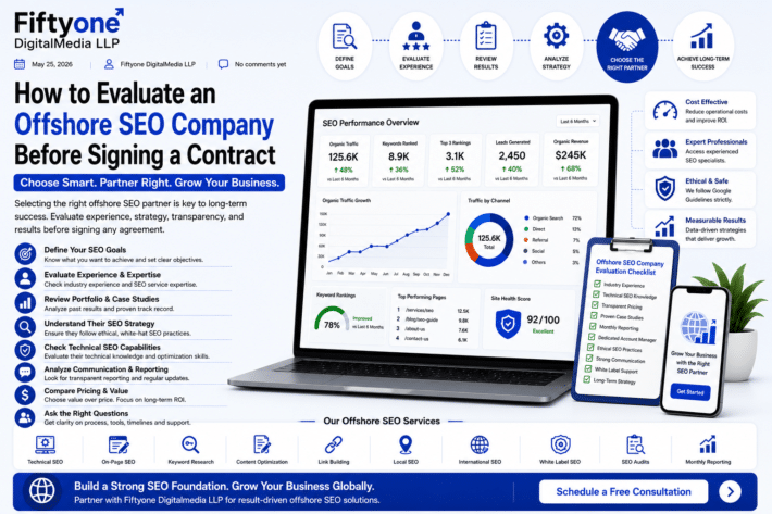 How to Evaluate an Offshore SEO Company Before Signing a Contract