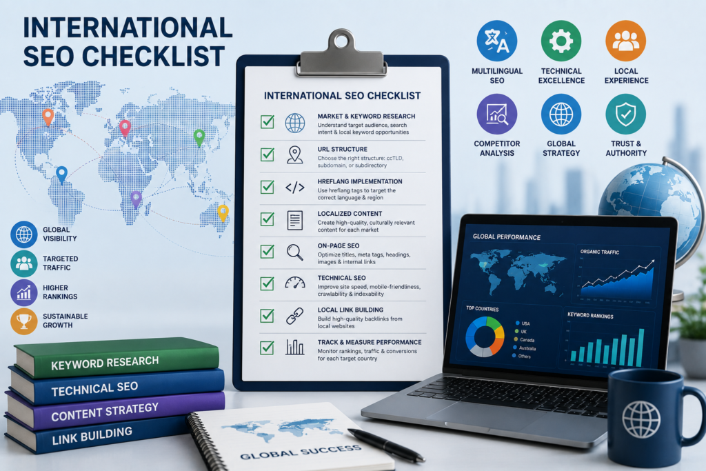 International SEO Checklist for Businesses Expanding Beyond India