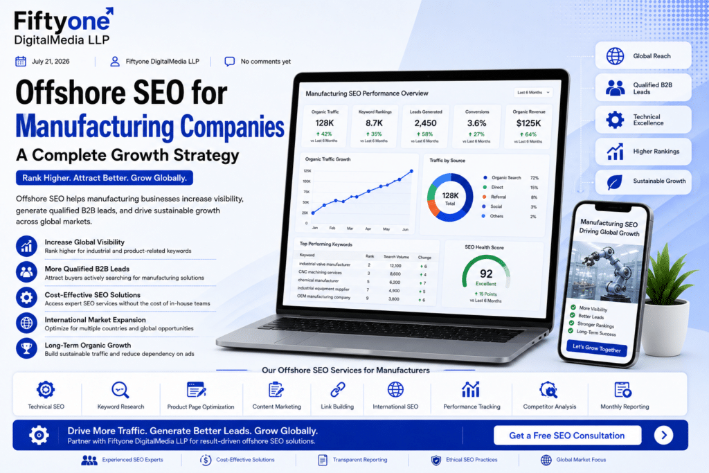 Offshore SEO for Manufacturing Companies: A Complete Growth Strategy