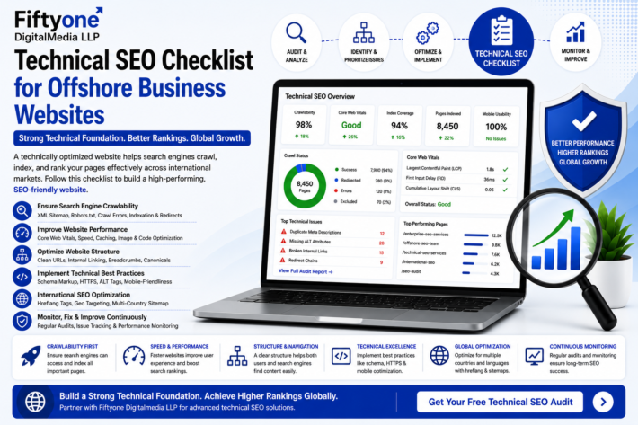 Technical SEO Checklist for Offshore Business Websites
