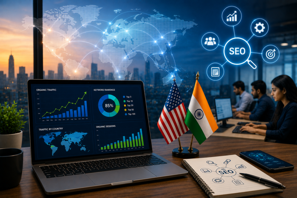 Why USA Businesses Choose Offshore SEO Companies in India
