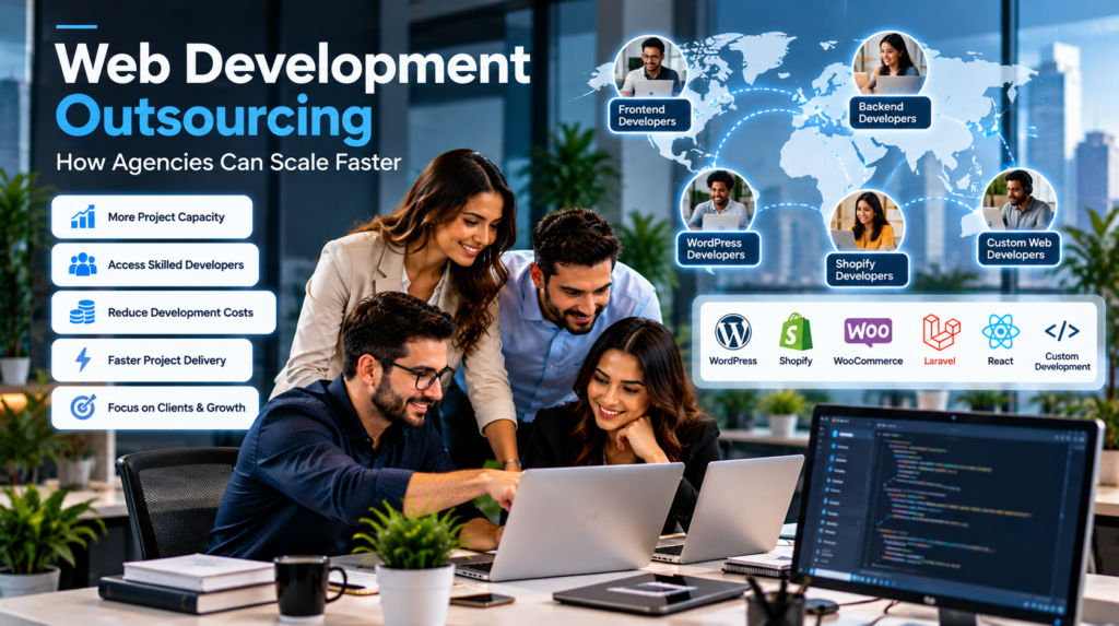 Web Development Outsourcing: How Agencies Can Scale Faster