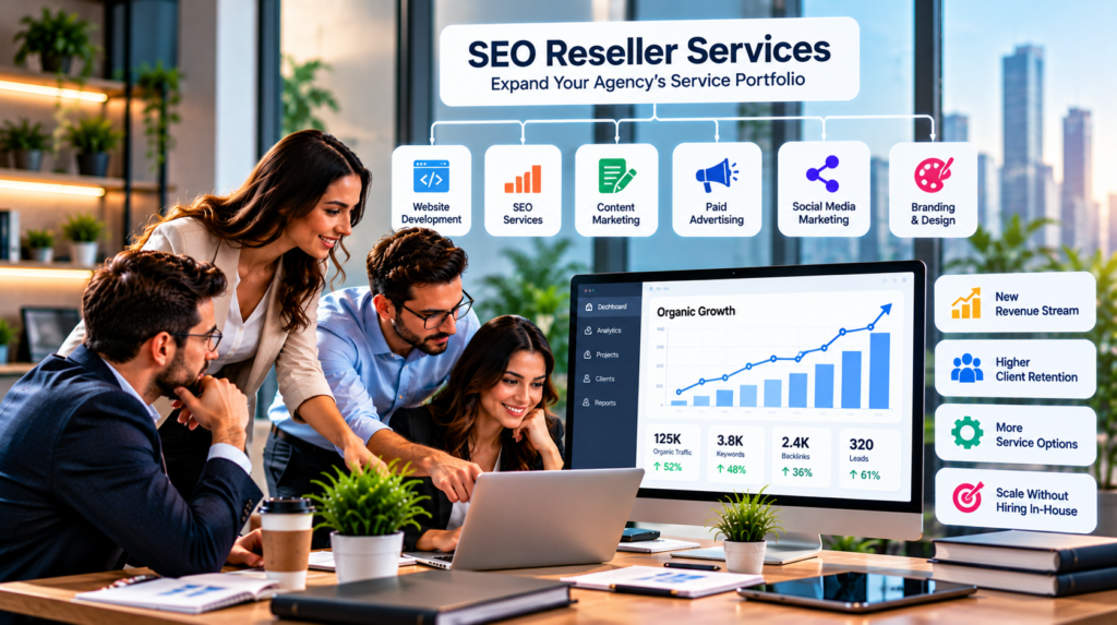 SEO Reseller Services: How Agencies Can Expand Their Service Portfolio